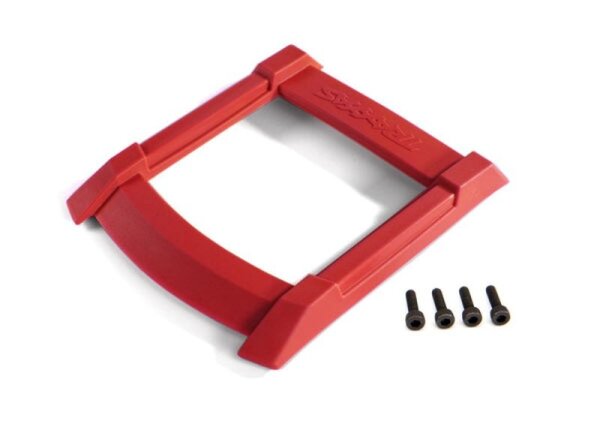 Traxxas TRX8917R Skid plate, roof (for check) red