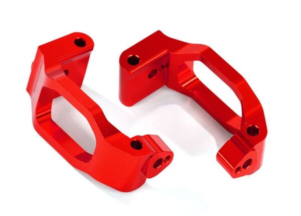 Traxxas TRX8932R Caster-Blocks (C-Hubs) l/r alloy red