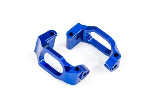 Traxxas TRX8932X Caster-Blocks (C-Hubs) l/r Alu blau