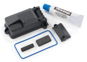 Traxxas TRX8224X receiver box cover with gasket...