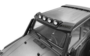 RC4WD VVV-C0918 Barra luminosa sul tetto in vetro trasparente per Traxxas TRX-6 Mercedes-Benz G 63 AMG 6x6