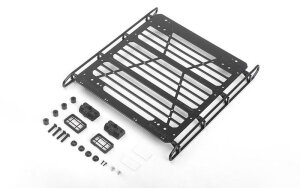 RC4WD VVV-C0922 Adventure steel roof rack with lights for...
