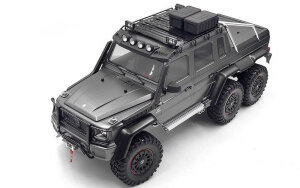 RC4WD VVV-C0922 Adventure steel roof rack with lights for Traxxas TRX-6 Mercedes-Benz G 63 AMG 6x6