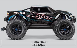 Traxxas 77086-4 X-Maxx 8S with Traxxas 8S Combo single charger Brushless 1/5 4WD 2.4GHz TQi Wireless Orange-X
