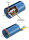 Traxxas 71076-8 E-Revo 4x4 VXL 1:16 Brushless TSM Monster-Truck RTR mit Akku & USB-C Ladegerät + 2S-LiPo Combo Blau