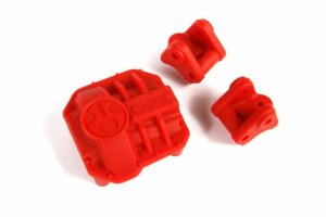 Axial AXIC3384 / AX31384 AR44 Differentialabdeckung/Link Mounts Rot