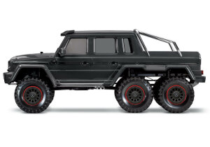 Traxxas 88096-4 TRX-6 Mercedes-Benz G 63 AMG 6x6 1:10 RTR Crawler TQi 2.4GHz with Traxxas 3S Combo Silver