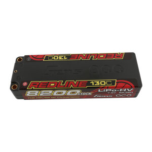 Gens Ace B-RL-130C-8200-2S1P-HC-58-HV 8200mAh 7.6V 2S LiHV battery 130C 5.0mm bullet