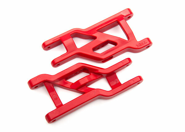 Traxxas TRX3631R front suspension arm red heavy duty (for cold conditions)