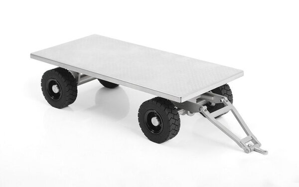 RC4WD VVV-JD00037 1/14 Forklift trailer with steering axle