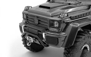 RC4WD VVV-C0978 Support de plaque dimmatriculation + protège-palettes pour Traxxas Mercedes-Benz G Trucks