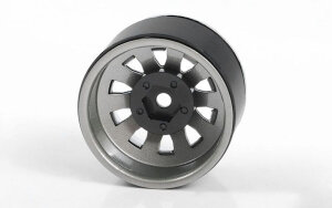 RC4WD Z-W0327 1.9 5 LUG steel wheels w/lube ring (silver)...