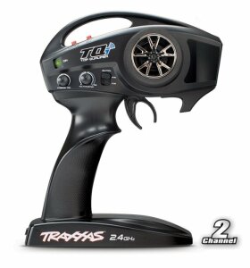 Traxxas TRX57046-4 M41 Widebody Brushless Rennkatamaran RTR TQi Wireless TSM-Version GrünX