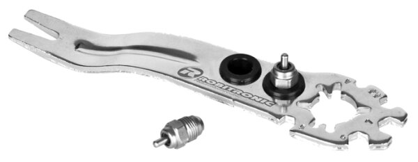 Robitronic R06209 4 in 1 Multi Werkzeug für Spurstangen, Kugelkopf, Schwungrad
