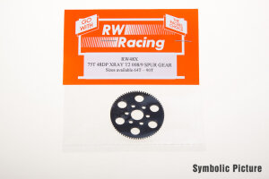 Robitronic RW48X72 Main gear 48dp 72Z milled for Xray T2...