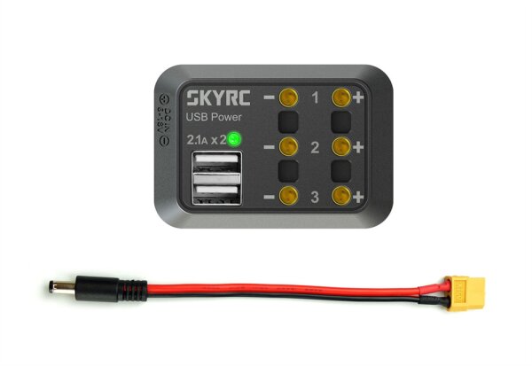 SkyRC SK600114-02 Verteilerbox mit DC Stecker