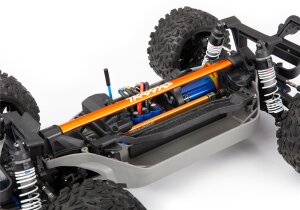 Traxxas TRX6730A Chassis brace kit orange for LGC chassis...