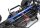 Traxxas TRX6730X Kit de support de châssis bleu pour châssis LGC Rustler 4x4 Slash 4x4 LCG