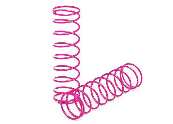 Traxxas TRX3758P Front shock spring pink (2)