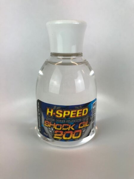 HSPEED HSPM203 Huile silicone pour amortisseurs 200 CPS (environ 20 WT) - 75ml