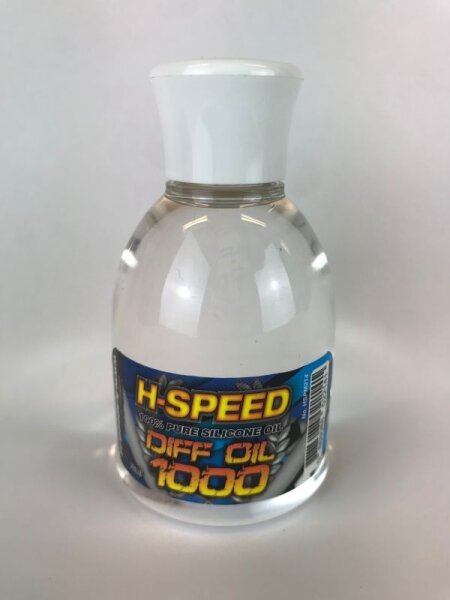 HSPEED HSPM214 Silicone Differential Oil 1000 CPS (approx. 75 WT) - 75ml
