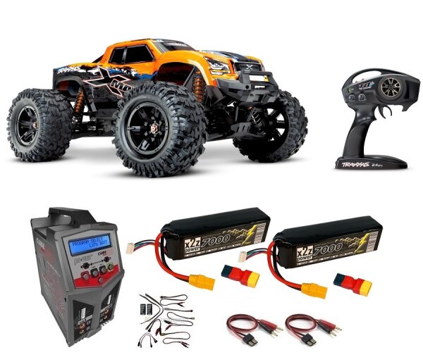 Traxxas 77086-4 X-Maxx 8S met Power Pack 4 Brushless 1/5 4WD 2,4GHz TQi draadloos