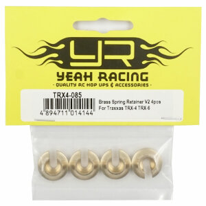 Yeah-Racing TRX4-085 Brass spring plate V2 4 pieces for...