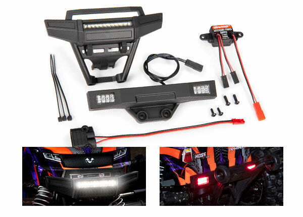 Traxxas TRX9095 HOSS lights set complete with power supply for 9011 Karo