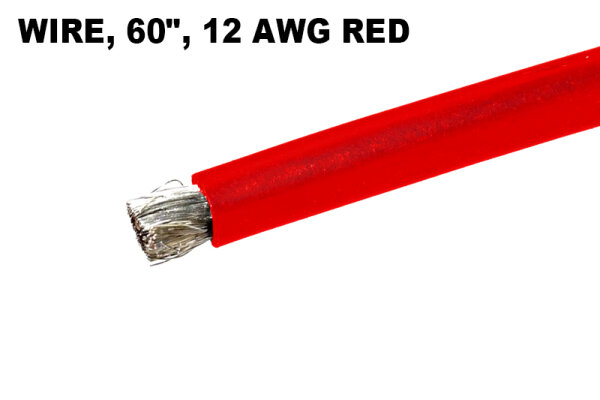 Castle-Creations 011-0144-00 Castle - WIRE, 60", 12 AWG RED