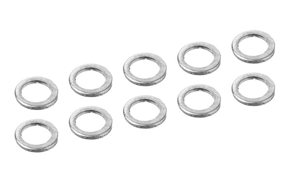 Team Corally C-00100-066 Alum. Shim Ring - ID 3mm - OD 4mm - 0.5mm - 10 pcs