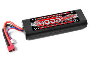 Team Corally C-49024-D Sport Racing 30C - 4000Mah - 2S - 7,4V - T-Plug - Hard Case