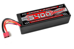 Team Corally C-49135-D Sport Racing 50C - 5400Mah - 3S - 11,1V - T-PLUG - Hard Case