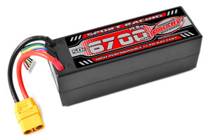 Team Corally C-49146-X Sport Racing 50C - 6700Mah - 4S - 14,8V - XT-90 - Hard Case