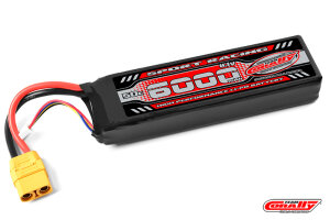 Team Corally C-49236-X Sport Racing 50C - 6000Mah - 3S - 11,1V - XT-90 - Semi-Soft Case
