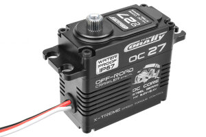 Team Corally C-52015 OC-27 HV Digital Servo - 5-8.4V - IP-67 - Core DC Motor - Stahl Zahnräder - Kugelgelagert - Aluminium Gehäuse