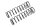 Team Corally C-00180-288 Team Corally - Shock Spring - Hard - Truggy / MT - Rear - 1.8mm - 95-97mm - 2 pcs