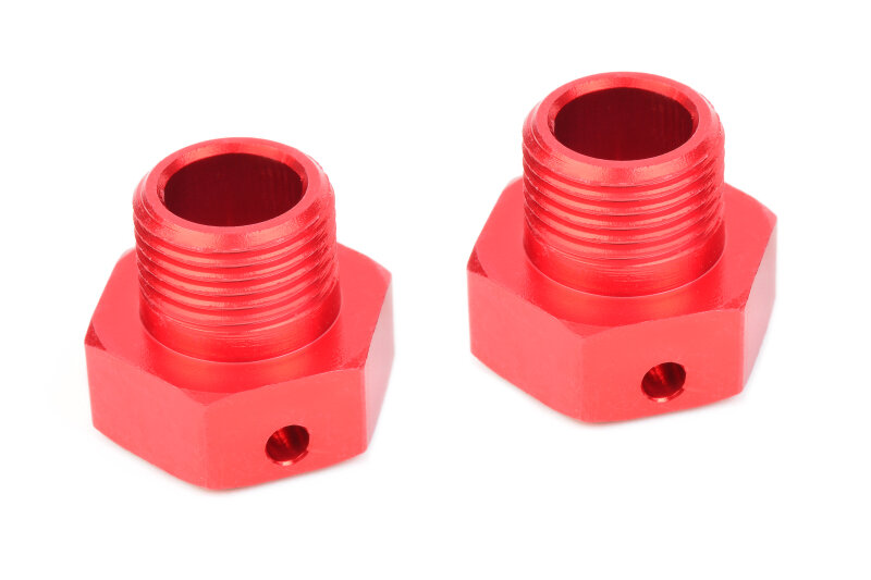 Team Corally C-00180-329 Wheel Hex Adapter - Wide RTR - Aluminum - 2 pcs