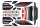 Team Corally C-00180-380-1 Team Corally - Foglio decalcomania per carrozzeria - Kronos XP 6S - 1 pz.