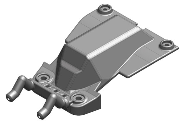 Team Corally C-00250-008 Chassis Servo Cover - Composite
