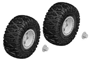 Team Corally C-00250-092-C Team Corally - Tire and Rim...