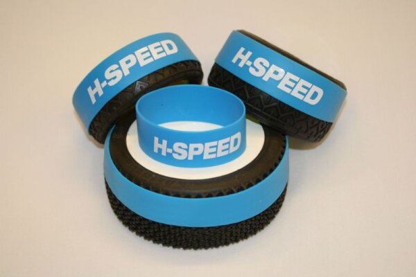 HSPEED HSP0012 Rubans adhésifs pour pneus Silicone (4pcs)