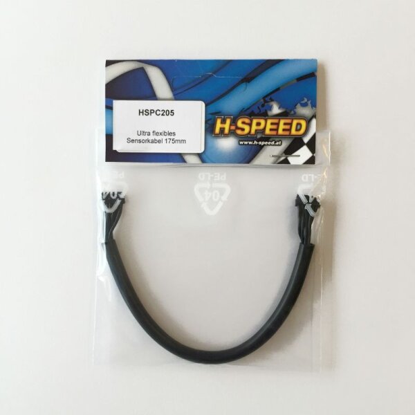 HSPEED HSPC205 Câble de capteur ultra flexible 175mm