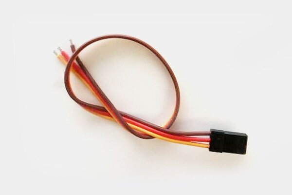 HSPEED HSPC212 Servokabel bruin/rood/oranje JR 200mm