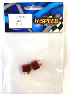 HSPEED HSPP006 T-Stecker Weibchen (2Stk)