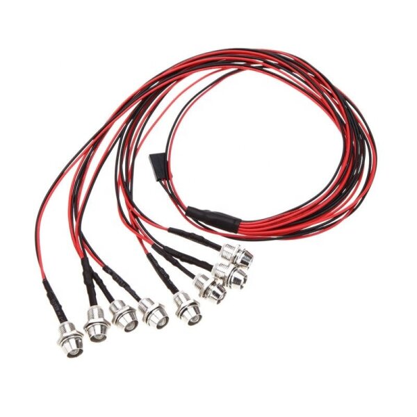 HSPEED HSPX016 LED kit 8x with 5mm LED white&red