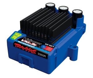Traxxas TRX37076-4 Rustler VXL 2WD kefe nélküli TSM stabilitási rendszer Traxxas 2S Combo Narancssárga kombinációval