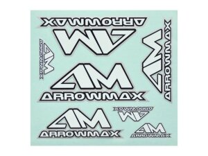 ARROWMAX AM-199112 Aufkleber ( 20 X 22 Cm) Schwarz /...