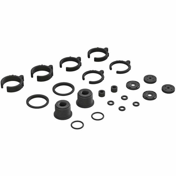 Stoßdämpfer-Federn Hinten, 80 Mm (2 Stück) – Für ARRMA 4x4 775 BLX 4S, Aus Federstahl