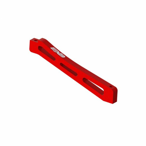 Arrma ARA320564 Front centre chassis stay aluminium 98mm Red