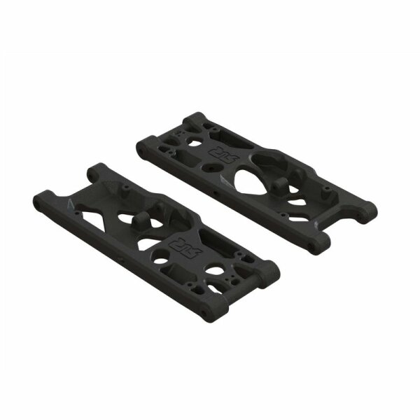 Bracci Di Sospensione Anteriori Inferiori In Alluminio 6061-T6 Per ARRMA Kraton 8S BLX (1/5 Scala) - Paio, Sostituisce ARA330589, Rosso, Lavorati CNC - 2
